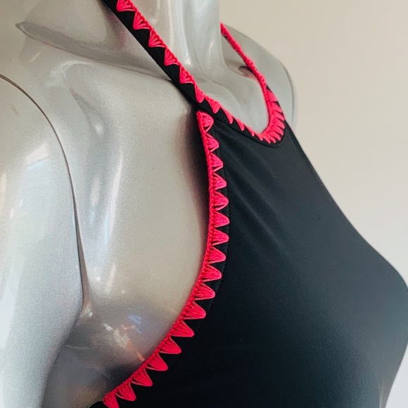 Halter-Style Swim Suit (XS) - Picture 3 of 9